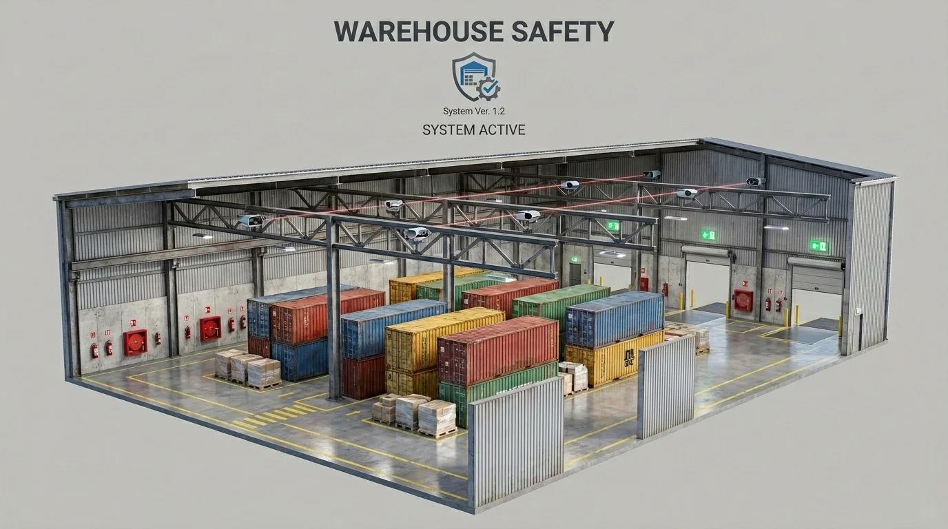 MFS Pro Compliant Fire Suppression for Warehouses and Industrial Sites